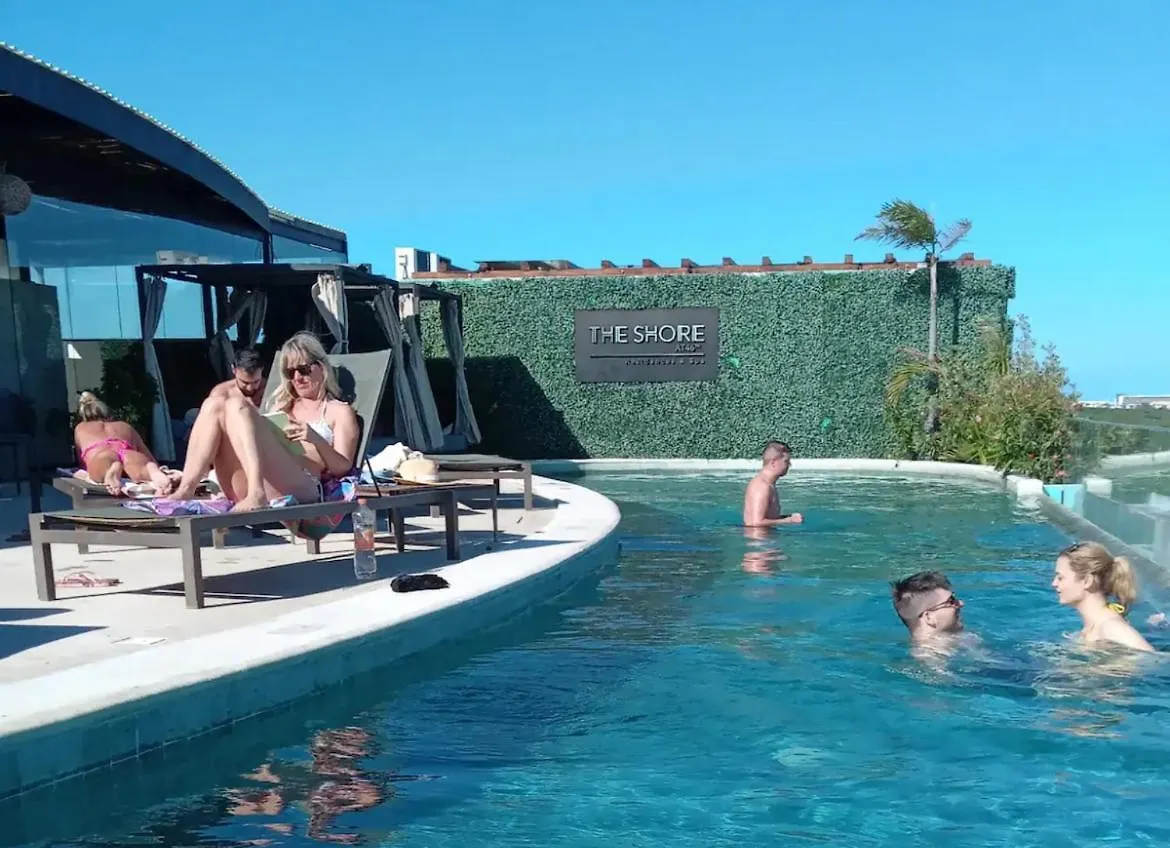 The Shore Abel 110/ Gym+Pool+Ocean View Playa del Carmen
